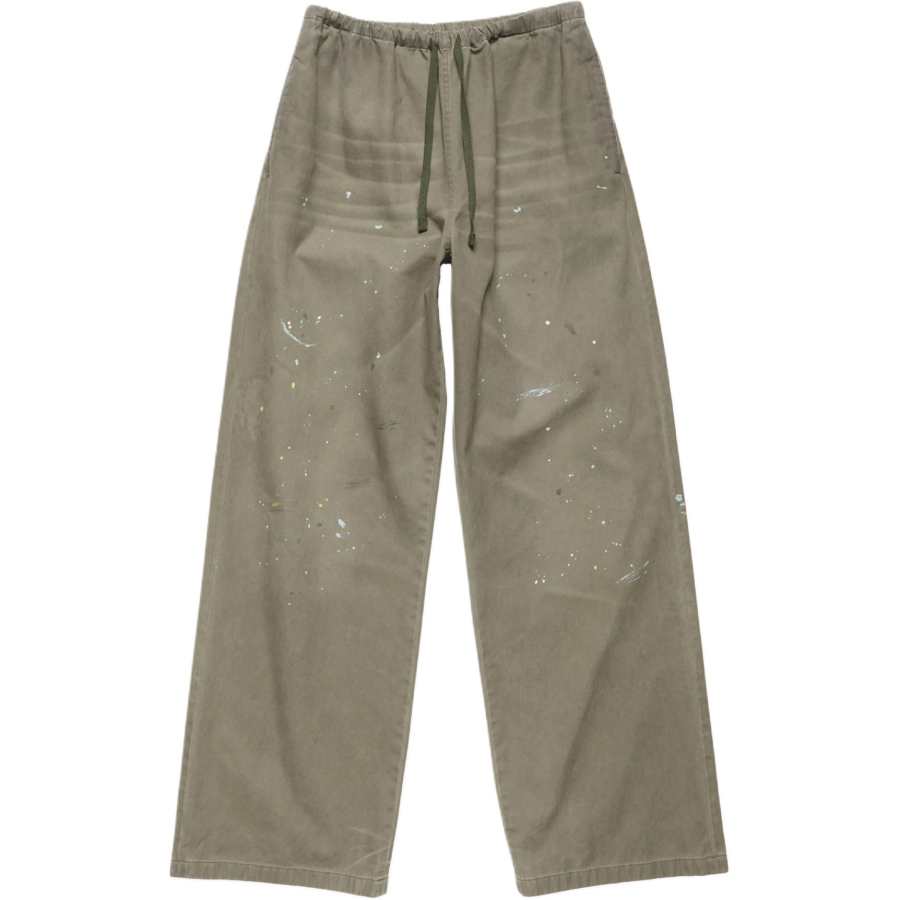 Acne Studios Acne Studios Casual Pants Men's Gray Green Moderate