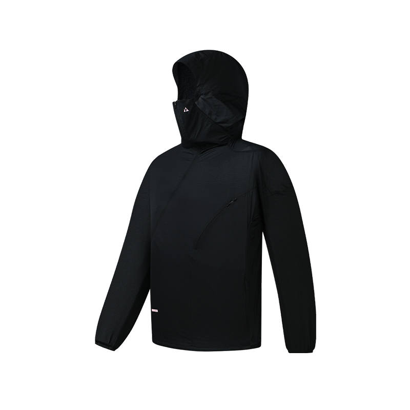 FILA Explorer Jackets Men's Chic Black Hooded Non Detachable Moderate Other