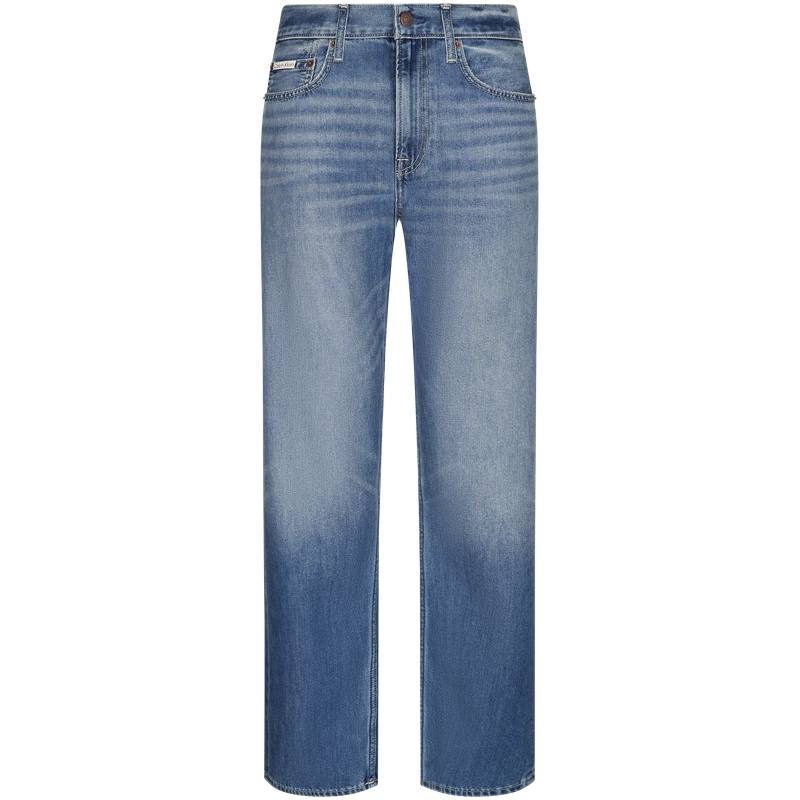 Calvin Klein Jeans Men's X3D Denim Light Blue Thin Straight Fit Pants