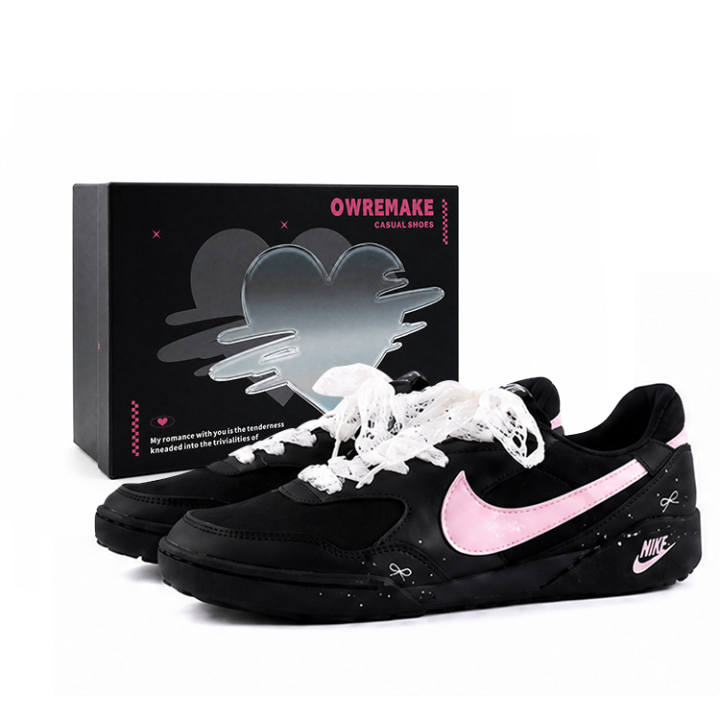 Nike Nike Terra Manta Casual Shoes Men's Low Top Black/Pink