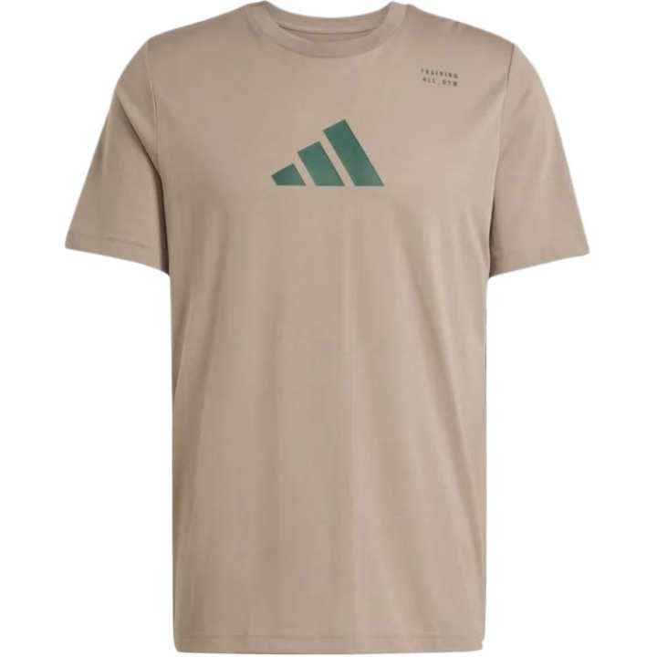 Adidas Adidas T Shirts Men's Pink Brown Crew Neck