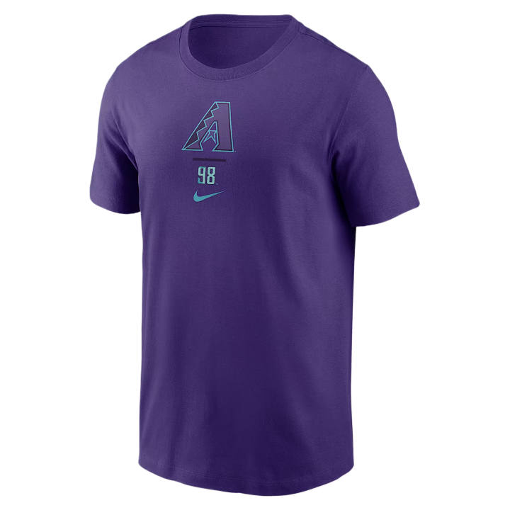Nike Nike T Shirts Men's Purple Crew Neck