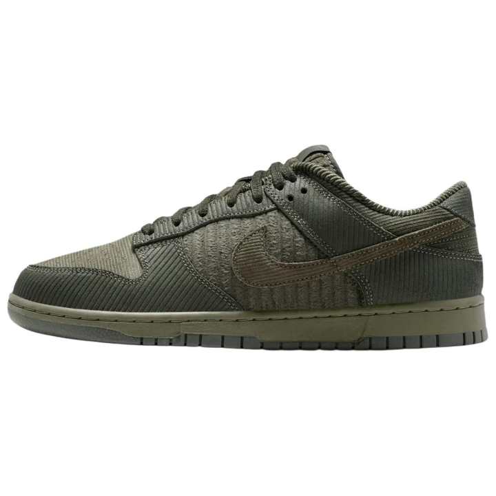 Nike Nike Dunk Skateboard Shoes Men's Low Top Olive Green