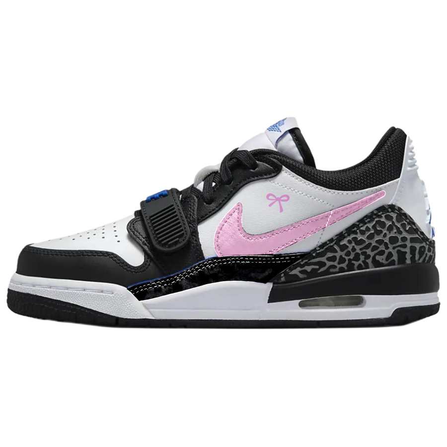 Jordan Jordan Air Jordan Legacy Basketball Shoes Unisex Low Top Black/White