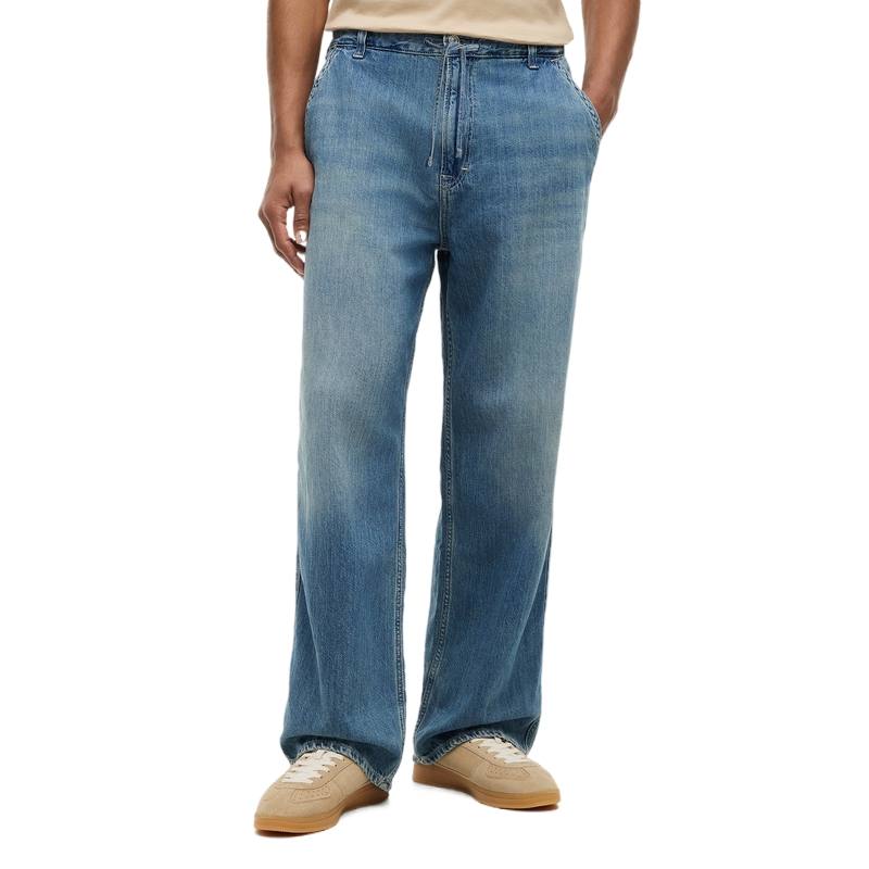 Tommy Hilfiger Jeans Men's Denim Blue 1A5 Moderate Straight Fit Pants
