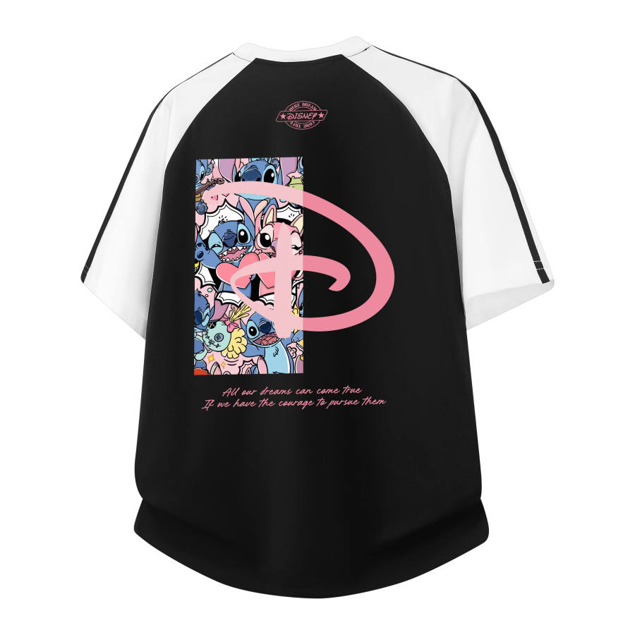 Disney T Shirts Unisex Crew Neck Moderate Straight Fit