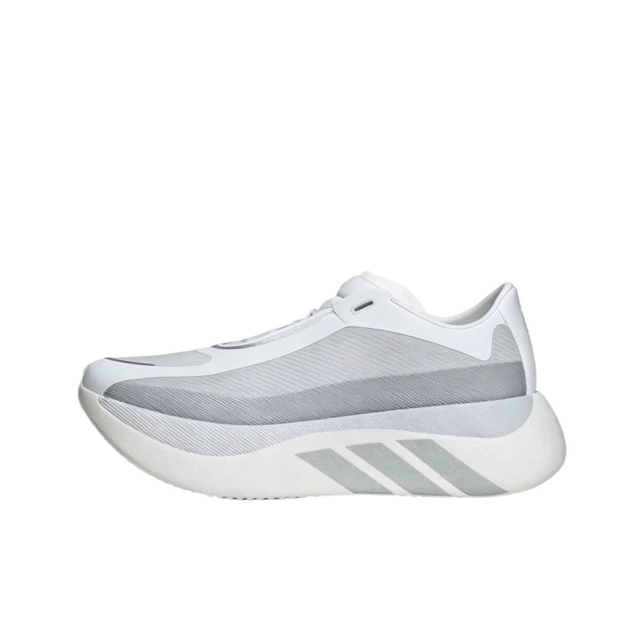 Adidas Adidas Hyperboost Edge Running Shoes Men's Low Top Cloud White/Light Pure Gray/Silver Metal