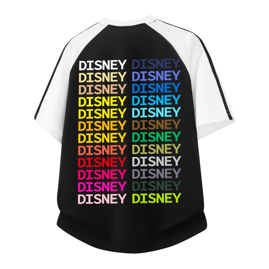 Disney T Shirts Unisex Crew Neck Moderate Straight Fit