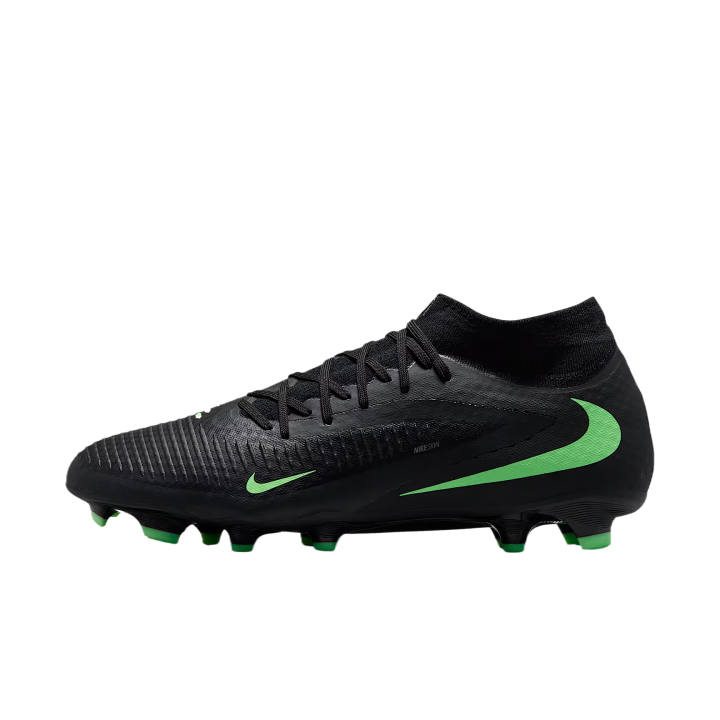 Nike Nike Phantom 6 Soccer Shoes Unisex High Top Black/Black/Multicolor Green