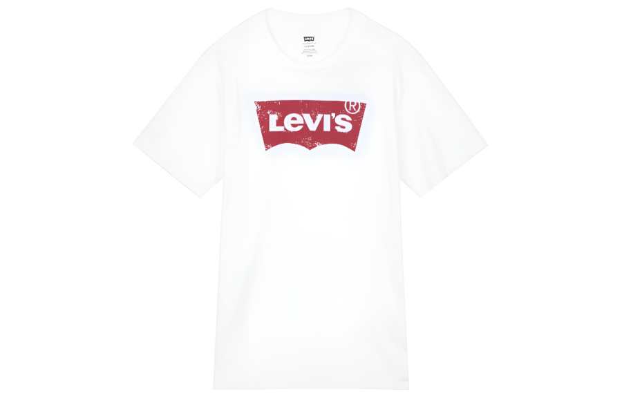 Levis Levis T Shirts Men's Crew Neck Moderate
