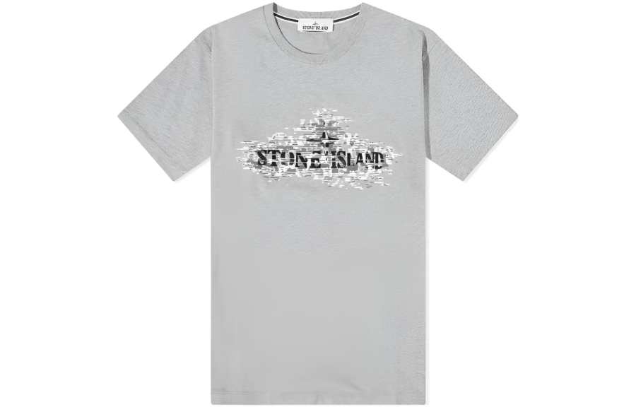 STONE ISLAND T Shirt Men's Gray