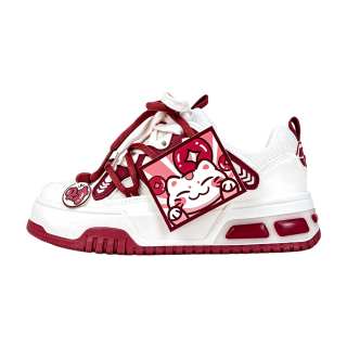 A&M Microfiber Leather Abrasion Resistant Breathable Low top Skateboard Shoes Unisex White