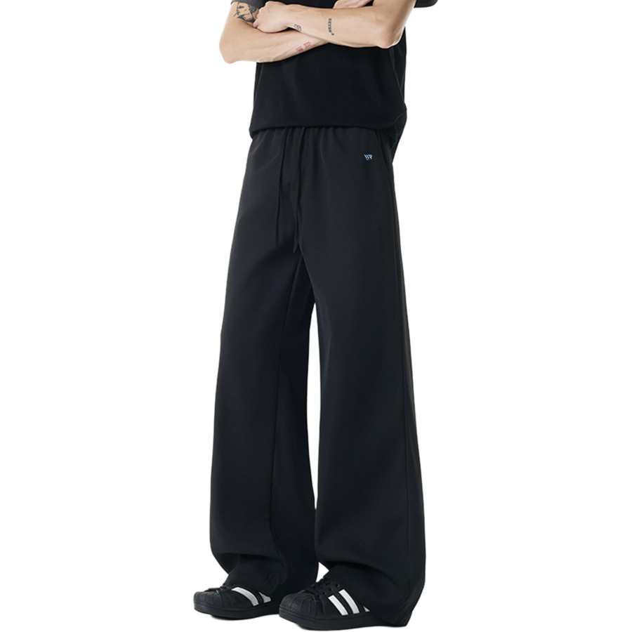 WARRIOR WARRIOR Casual Pants Unisex Thin Wide Leg Pants