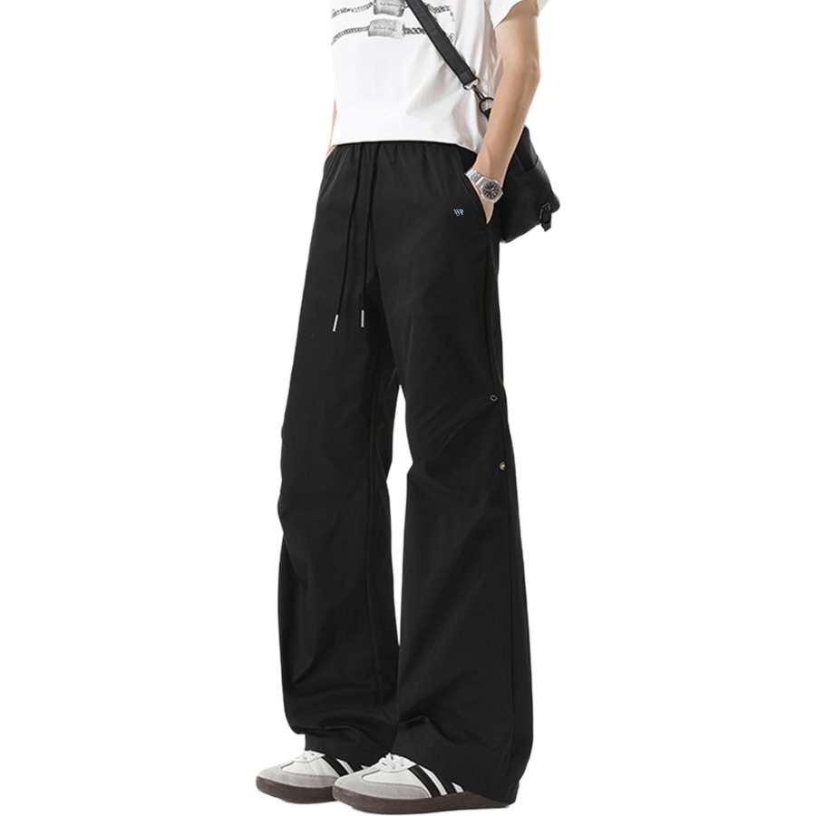 WARRIOR WARRIOR Casual Pants Unisex Thin Straight Fit Pants