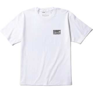 Fragment Design X SNOOPY T Shirts Unisex White Crew Neck