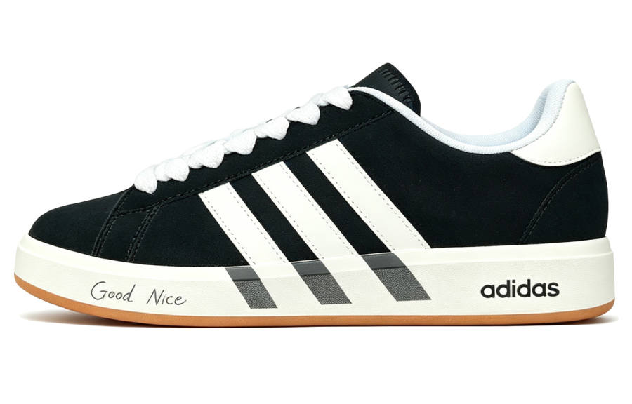 Adidas Adidas Grand Court Base 00s Skateboard Shoes Unisex Low Top Beige