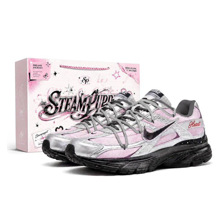 Nike Nike Initiator Running Shoes Unisex Low Top Silver/Pink