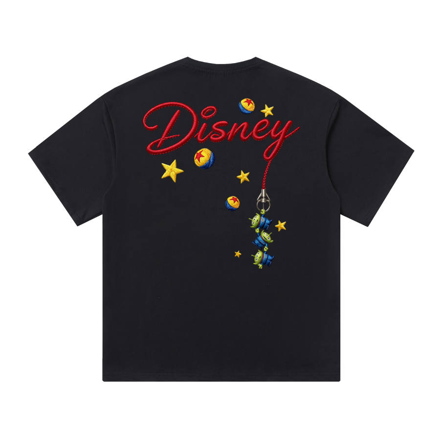 Disney T Shirts Unisex Crew Neck Moderate Straight Fit