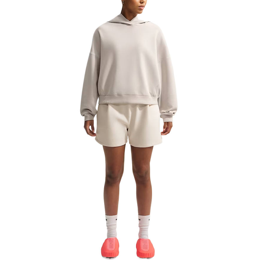 Nike Nike Sportswear Tech Fleece Sweatshirts Women's Cream II/Sail White/Preppy Gray Hooded Non Detachable Moderate