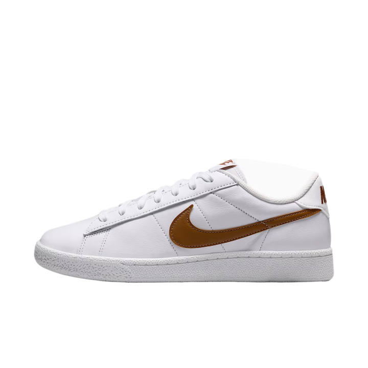 Nike Nike Tennis Classic Skateboard Shoes Unisex Low Top White/White/Light British Tan