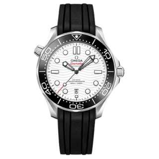 OMEGA Seahorse Collection 300m Diving Watch Automatic Mechanical Movement Men's Watches Watch 42mm White Dial