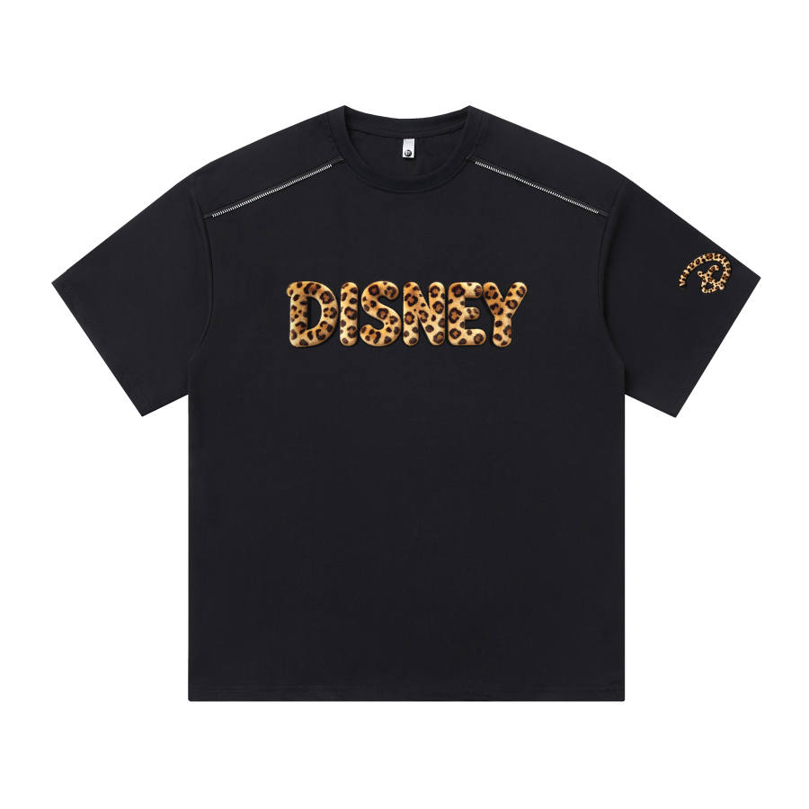 Disney T Shirts Unisex Crew Neck Moderate Straight Fit