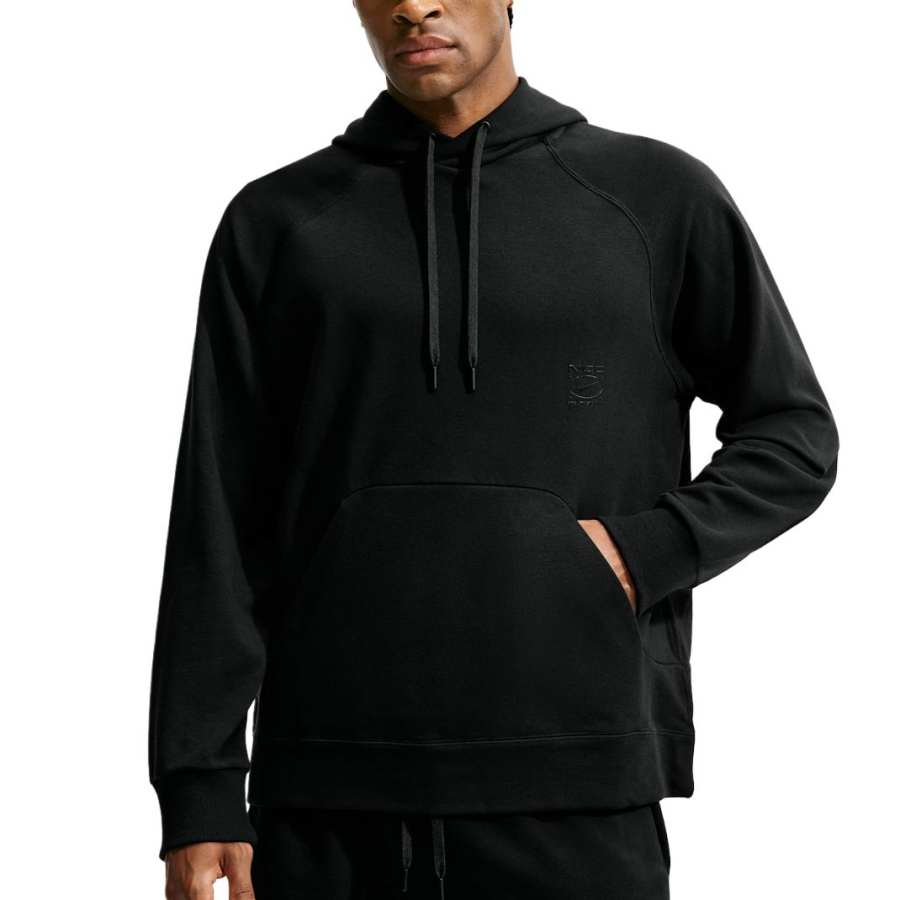Nike Nike Fleece Tops Men's Black/Black Hooded Non Detachable Moderate