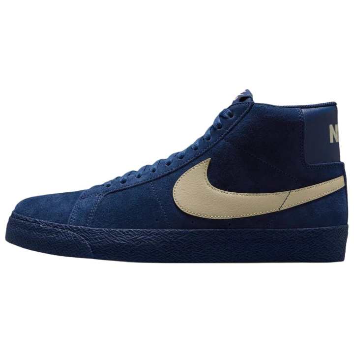Nike Nike SB Zoom Blazer Skateboard Shoes Unisex Mid Top Blue