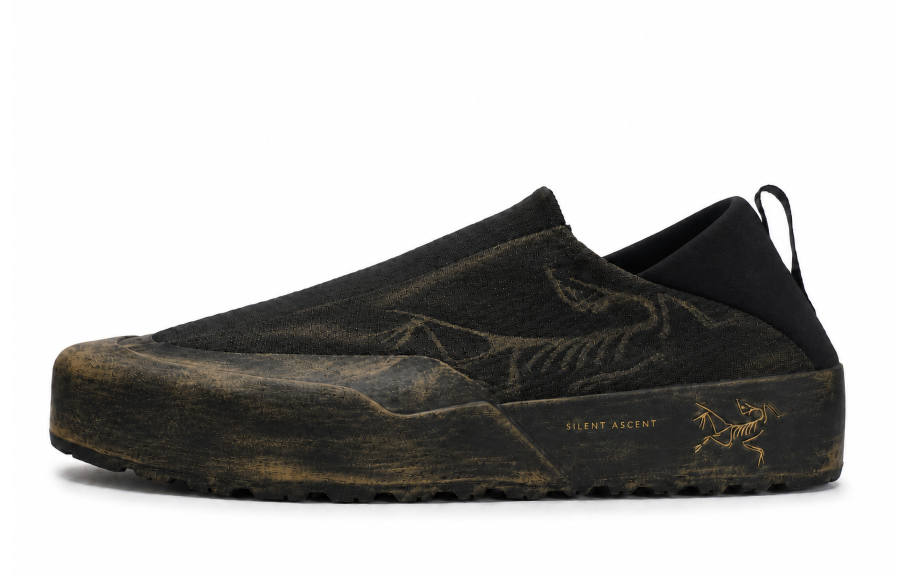 Arcteryx KRAGG Casual Shoes Women's Low Top Black/Yellow