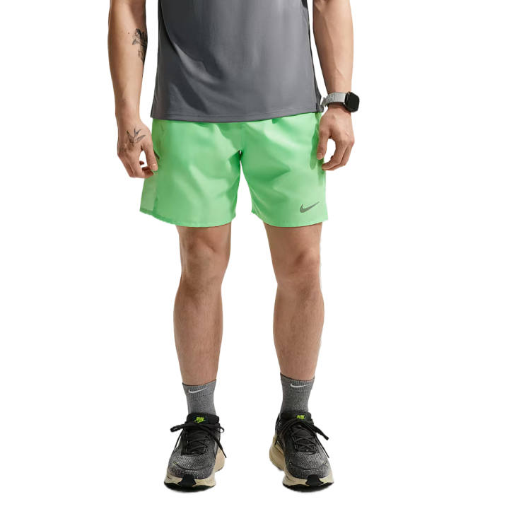 Nike Nike MILER Running Shorts Men's Iridescent Green/Cucumber Calm Moderate