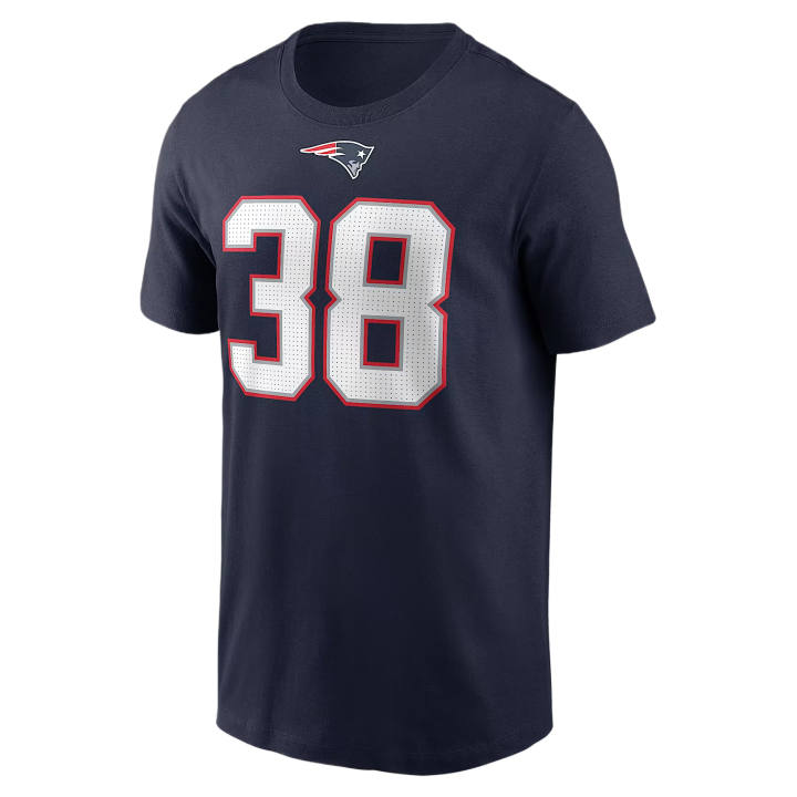 Nike Nike T Shirts Men's Marine Blue Crew Neck Moderate