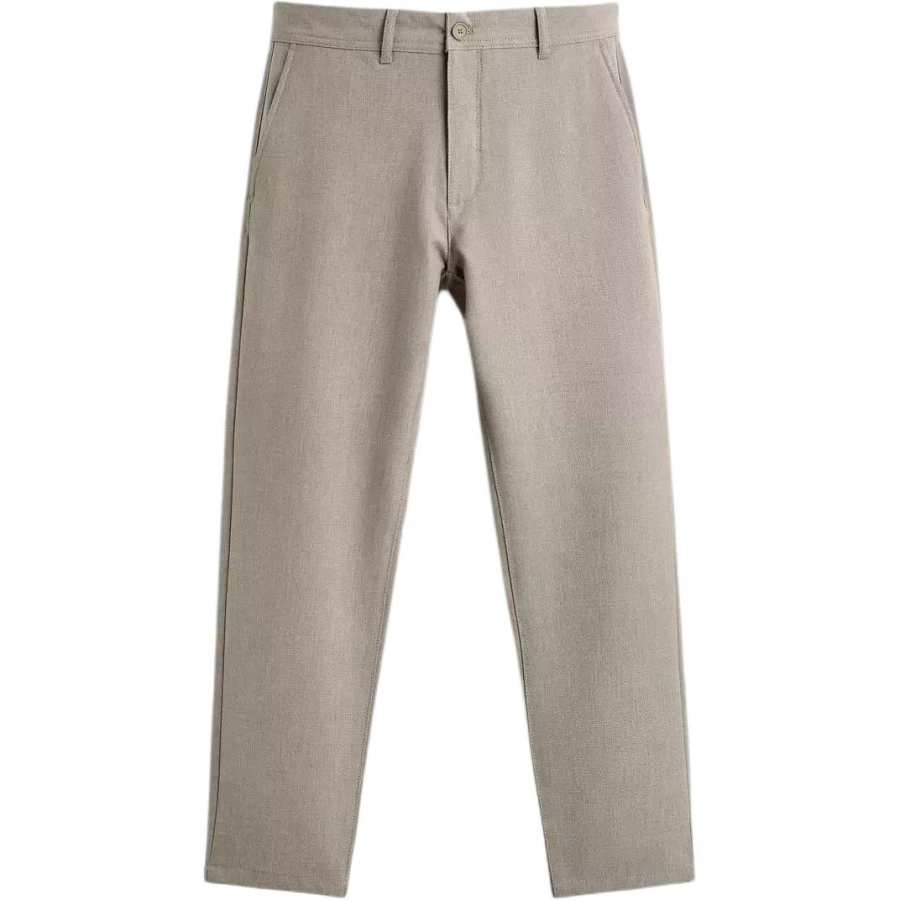 ZARA Casual Pants Men's Light Mink Moderate Straight Fit Pants