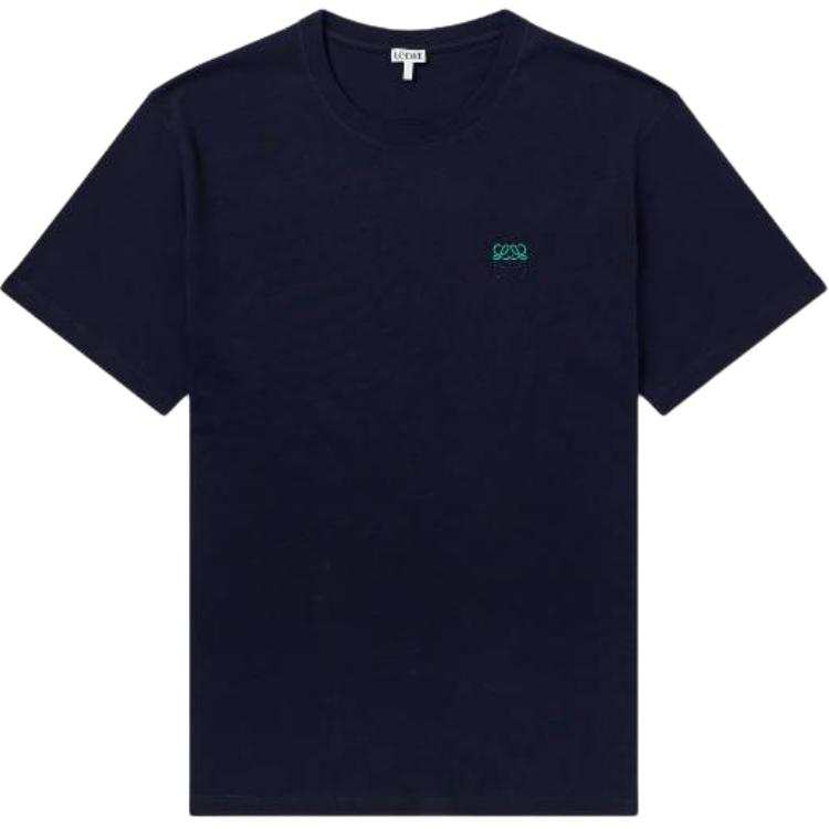 LOEWE T Shirts Men's Black Crew Neck