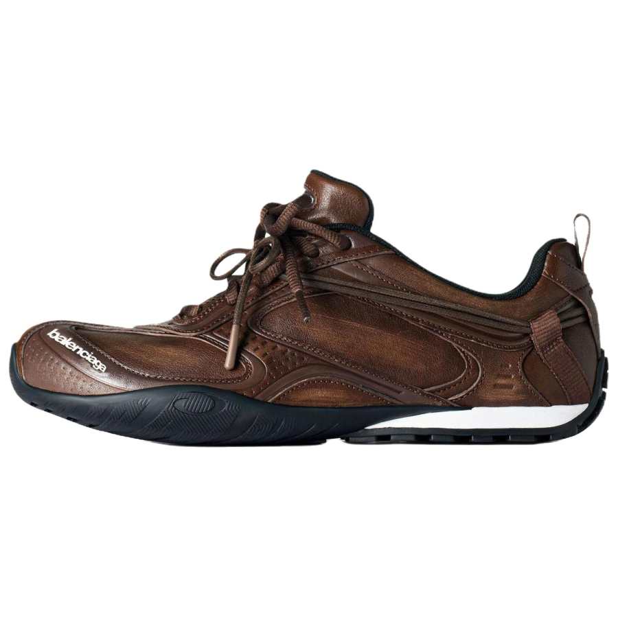 Balenciaga Casual Shoes Men's Low Top Brown & Black