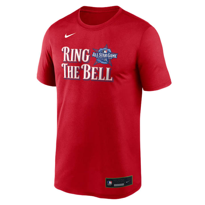 Nike Nike T Shirts Men's Red Crew Neck Moderate