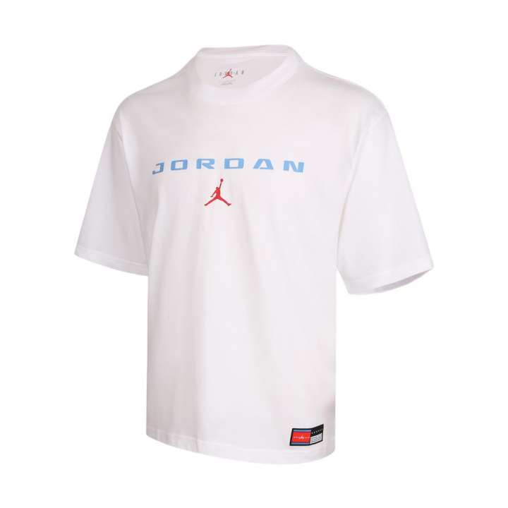 Jordan Jordan T Shirts Men's White Crew Neck Moderate
