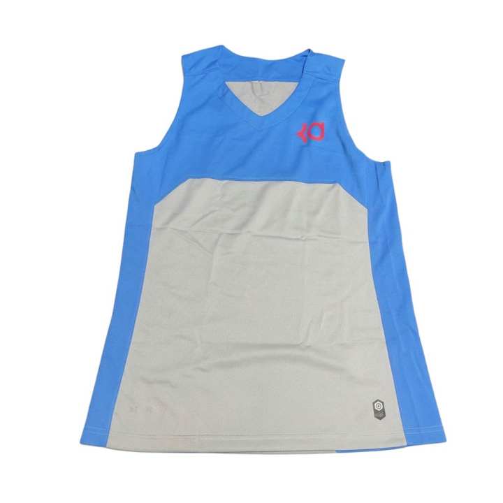 Nike Nike Tank Tops Men's Blue/Gray V Neck Moderate