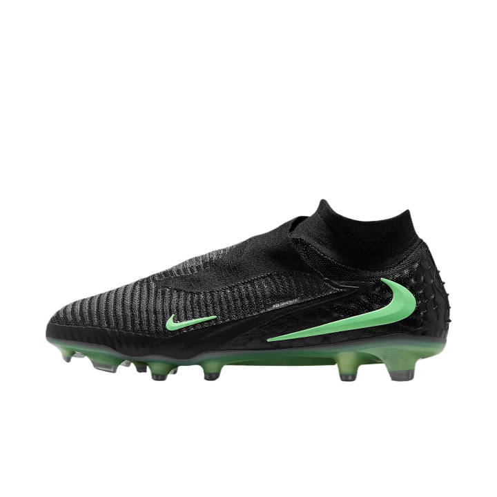 Nike Nike Phantom 6 Soccer Shoes Unisex High Top Black/Black/Multicolor Green