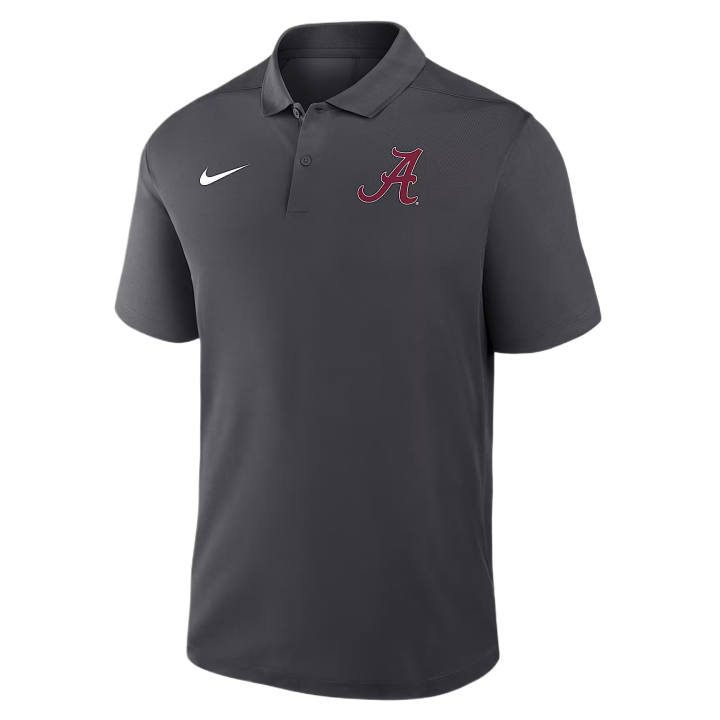 Nike Nike Dri Fit College Polo Shirts Men's Anthracite Polo Collar Moderate