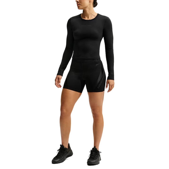 Nike Nike PRO DRI FIT Cycling Pants Women's Black/Black Moderate