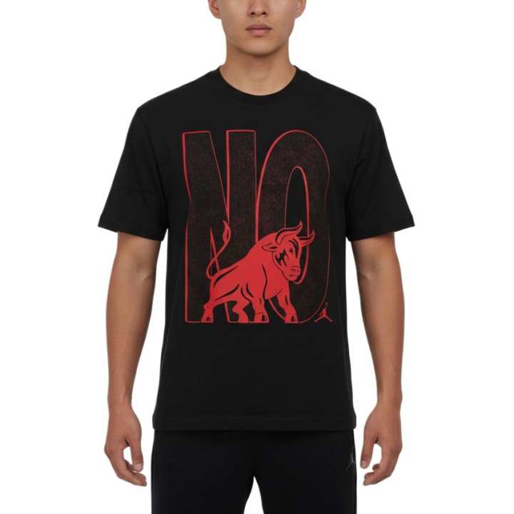 Jordan Jordan T Shirts Men's Black Crew Neck
