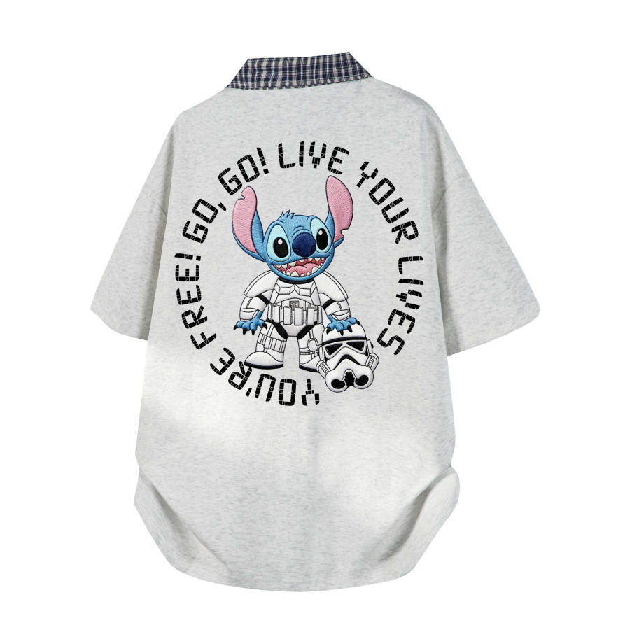 Disney Polo Shirts Unisex Polo Collar Moderate