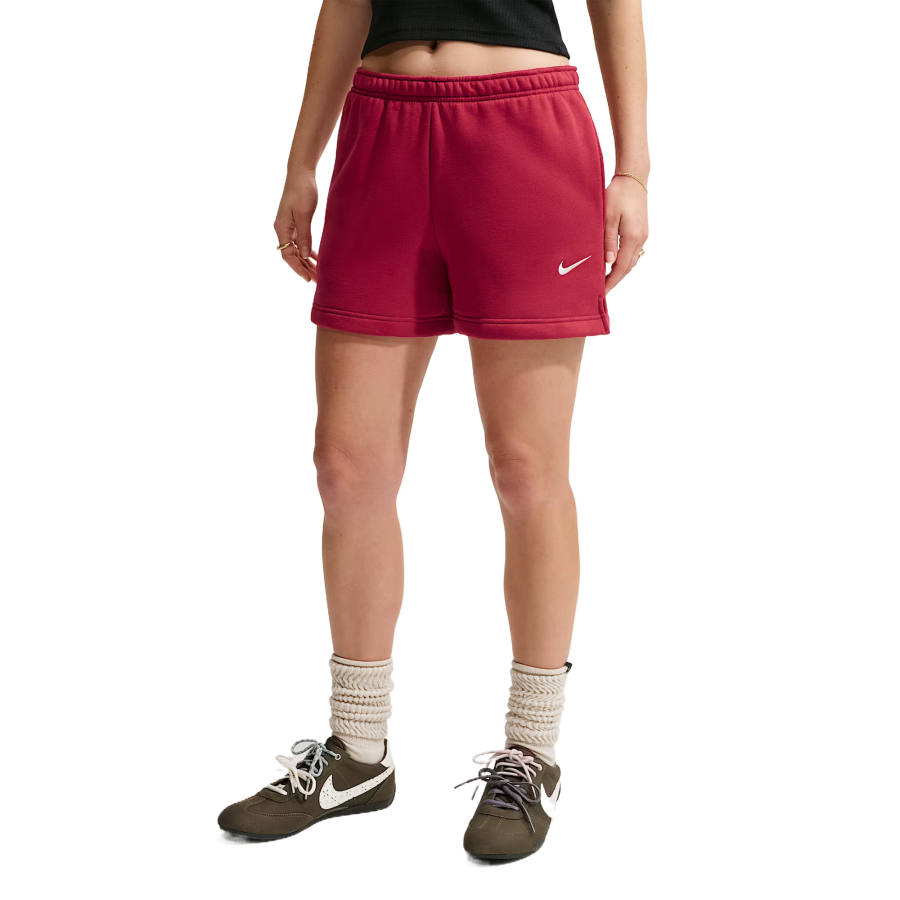 Nike Nike Sportswear Club Sports Shorts Women's Bright Red/Sail White Moderate