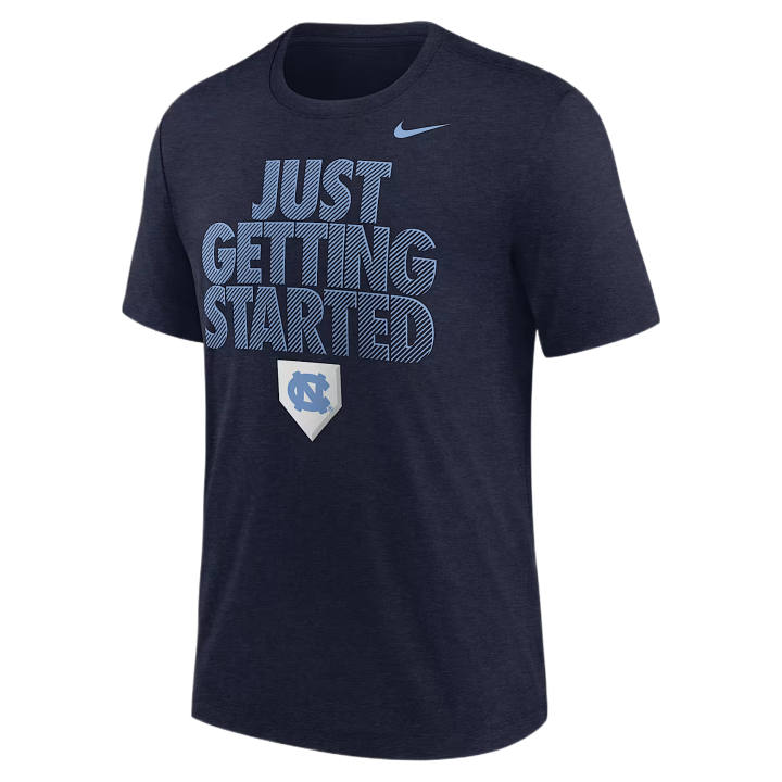 Nike Nike College T Shirts Men's Marine Crew Neck