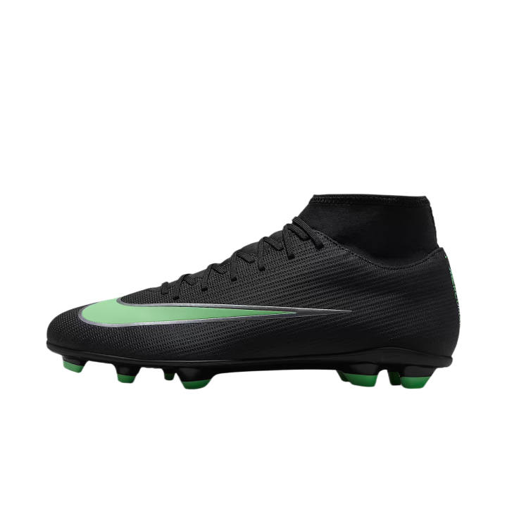 Nike Nike Mercurial Superfly 11 Soccer Shoes Unisex High Top Black/Black/Multicolor Green