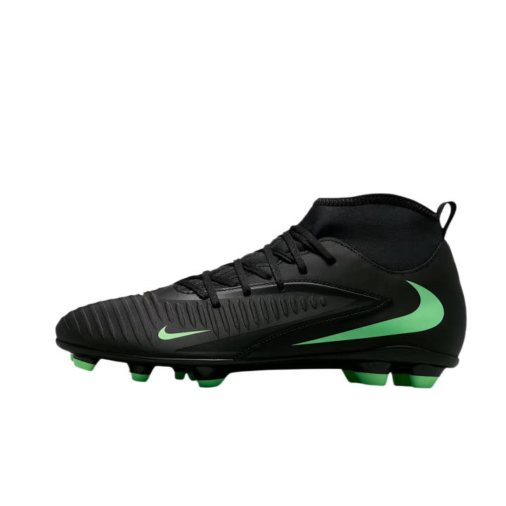 Nike Nike Phantom 6 Soccer Shoes Unisex High Top Black/Black/Multicolor Green