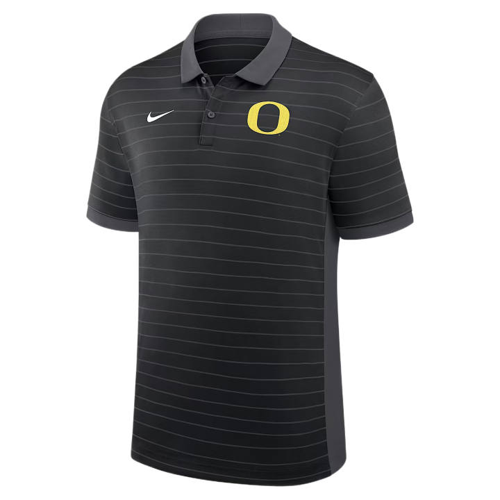Nike Nike Dri Fit College Polo Shirts Men's Black/Gray Polo Collar Moderate