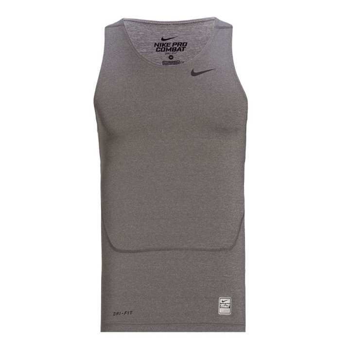 Nike Nike Core Tank Tops Men's Gray Crew Neck Moderate