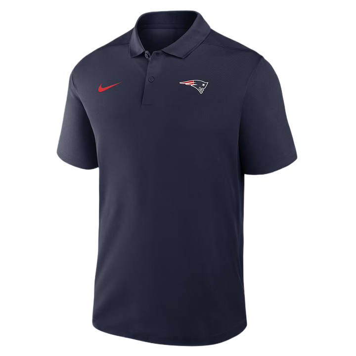 Nike Nike NFL Polo Shirts Men's Marine Blue Polo Collar Moderate