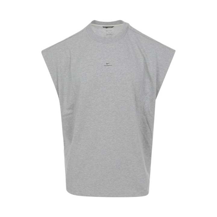 Nike Nike Tank Tops Men's Gray Crew Neck Moderate